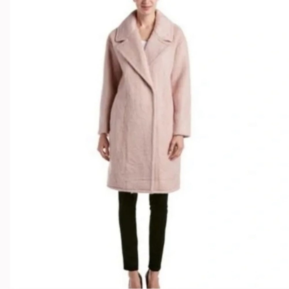 Elegant Pink Women's Coat